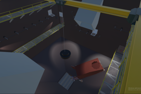 Raum aus der Vogelperspektive