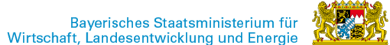 Logo Bayerisches Staatsministerium für Wirtschaft, Landesentwicklung und Energie 