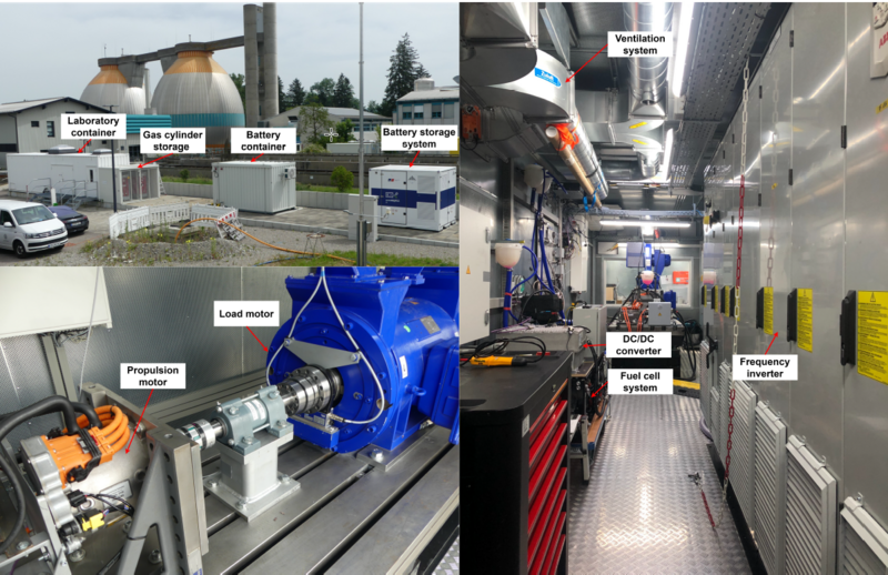 Teststand Gelände H2-Antriebe