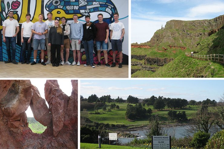 Studierende des Studiengangs Elektro- und Informationstechnik der Hochschule Kempten waren zu Gast an der Ulster University in Belfast. Neben Vorlesungen zu den Themen »Data Science« und »Künstliche Intelligenz« hatten sie die Möglichkeit, die Landschaft und Kultur Nordirlands kennenzulernen.