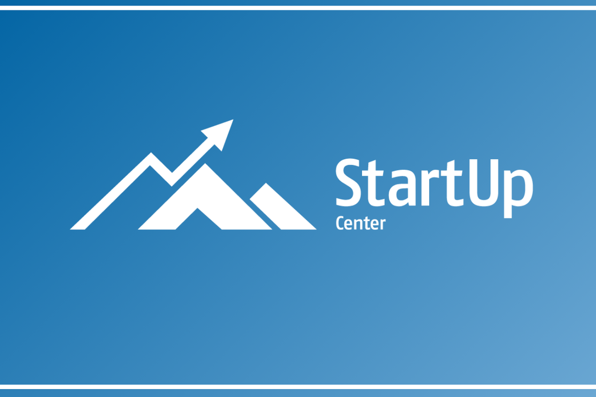 Eine Piktografie die das Logo des StartUp Centers darstellt