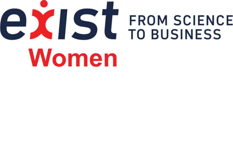 Das Logo der FÖrderung exist Women