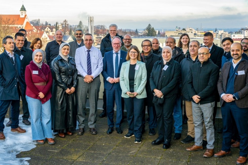 Auftakt für das Erasmus+-Projekt ENG-INC: Die Teilnehmenden beim Kick-Off Meeting an der Hochschule Kempten