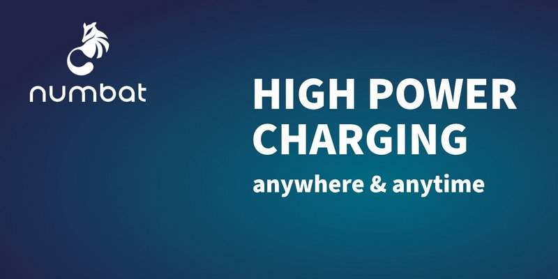 Der Schriftzug der Firma Numbat