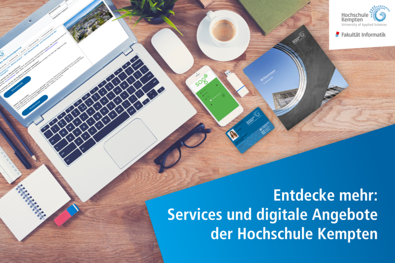 Services und digitale Angebote der Hochschule Kempten