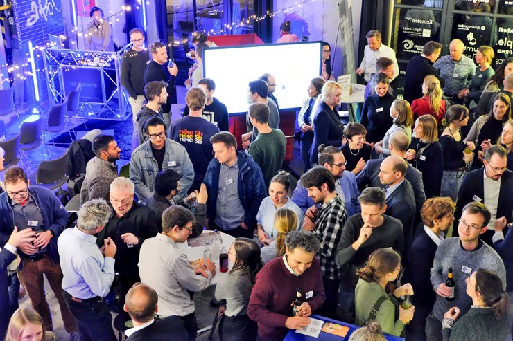 Das Publikum des ersten Netzwerktreffens Forschung und Transfer. 