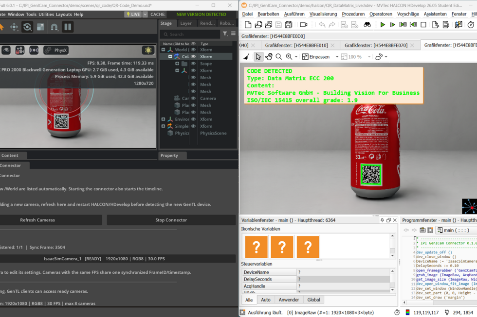 Screenshot aus einem Computerprogramm