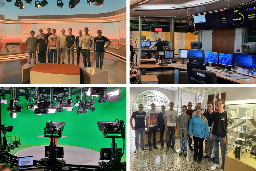 Exkursion Fakultät Elektrotechnik: Mikrofone und Medientechnik hautnah erlebt