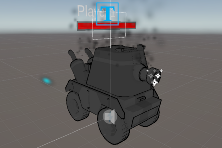 Grafische Entwicklung des Panzers 