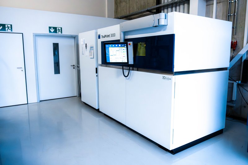 3D Drucker für Metall in einer Werkstatt
