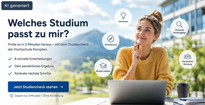 Studiencheck der HS Kempten