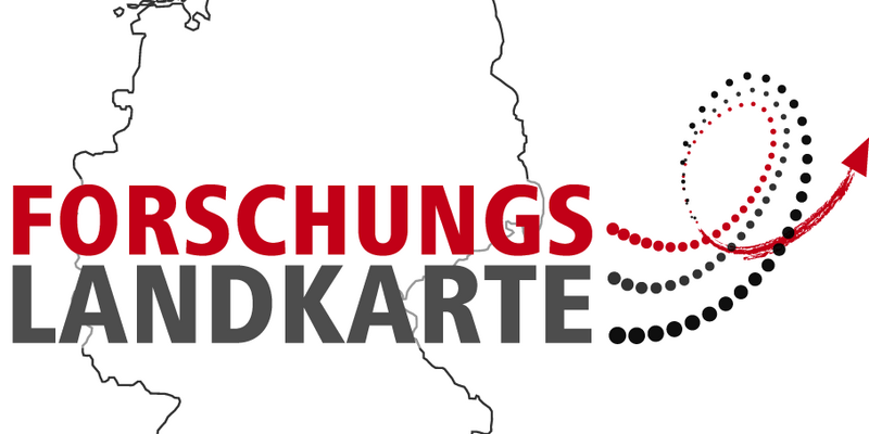 Das Logo der Forschungslandkarte.